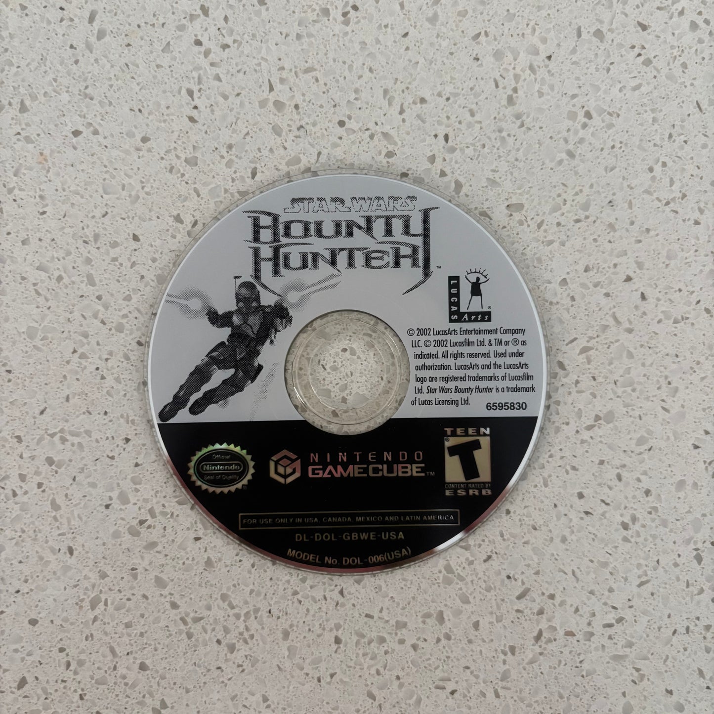 Star Wars Bounty Hunter, Nintendo GameCube NTSC