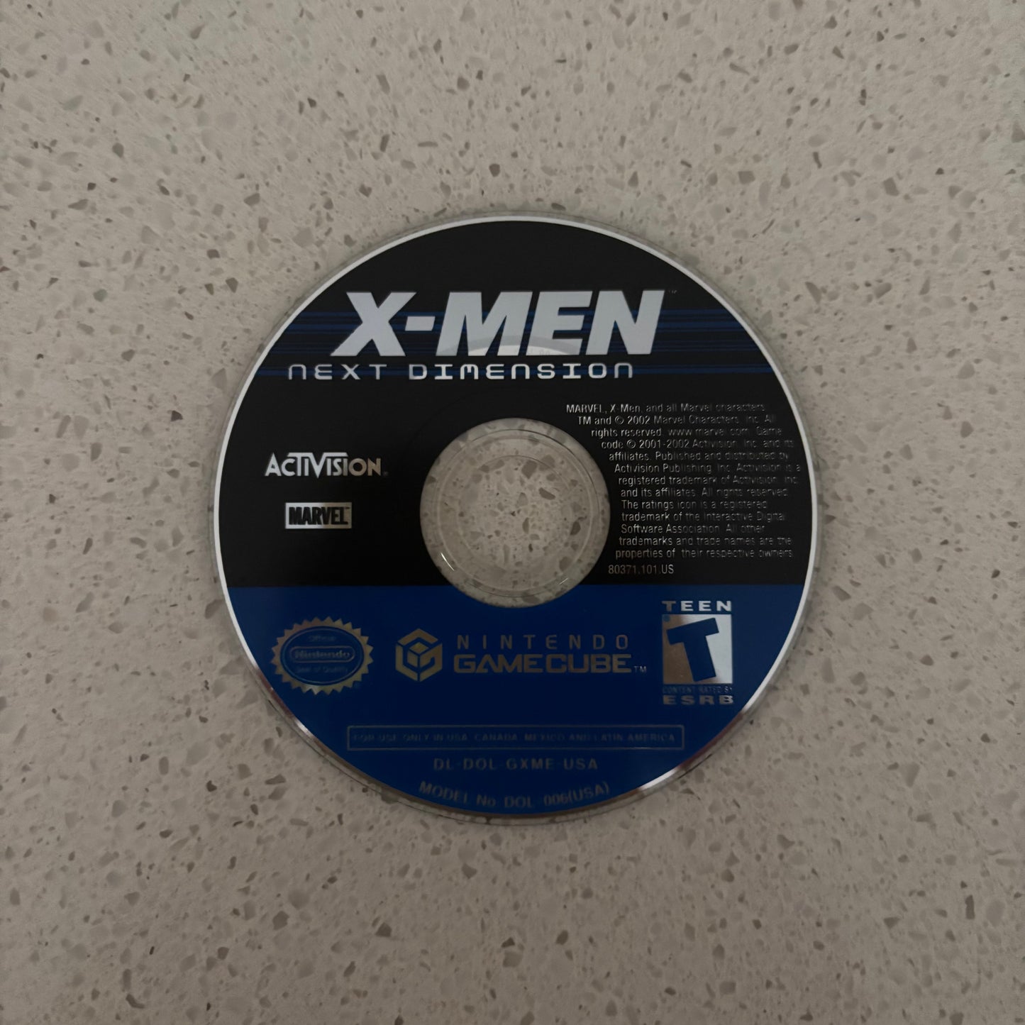 X-Men Next Dimension, Nintendo GameCube NTSC