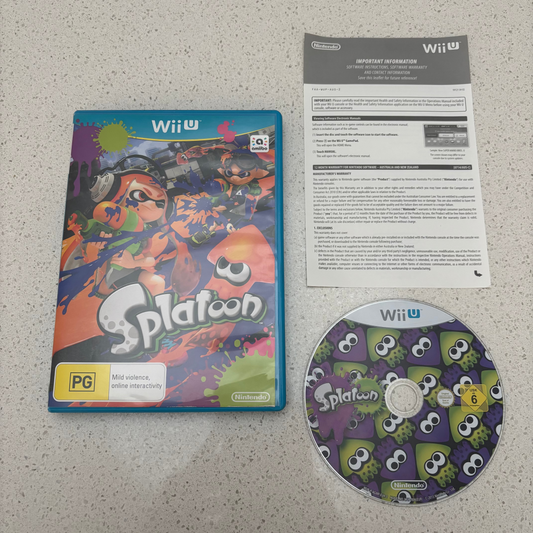 Splatoon, Nintendo Wii U PAL