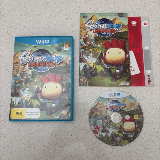 Scribblenauts Unlimited, Nintendo Wii U PAL