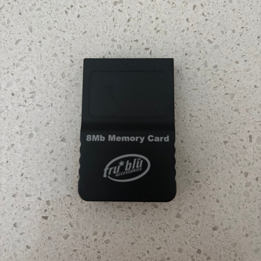 Tru Blu GameCube Memory Card 8mb, Nintendo GameCube PAL