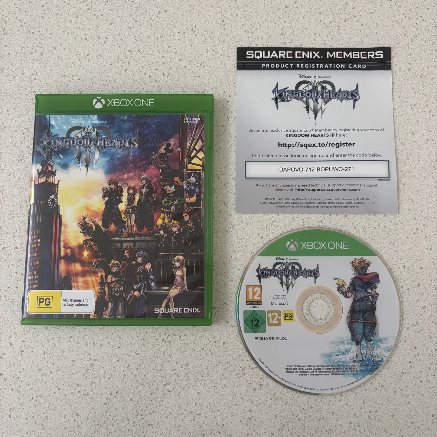 Kingdom Hearts 3, Xbox One PAL