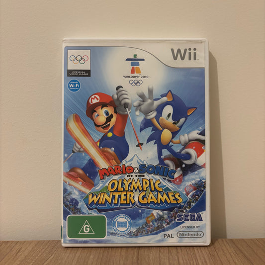 Mario & Sonic at the Olympic Winter Games, Wii PAL