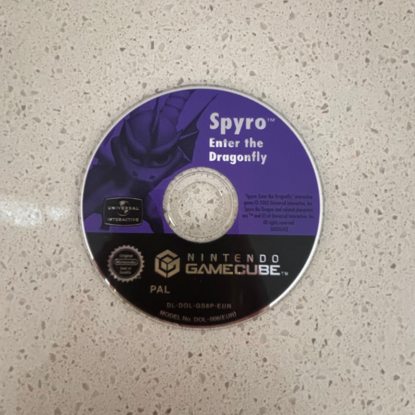 Spyro Enter the Dragonfly, Nintendo GameCube PAL