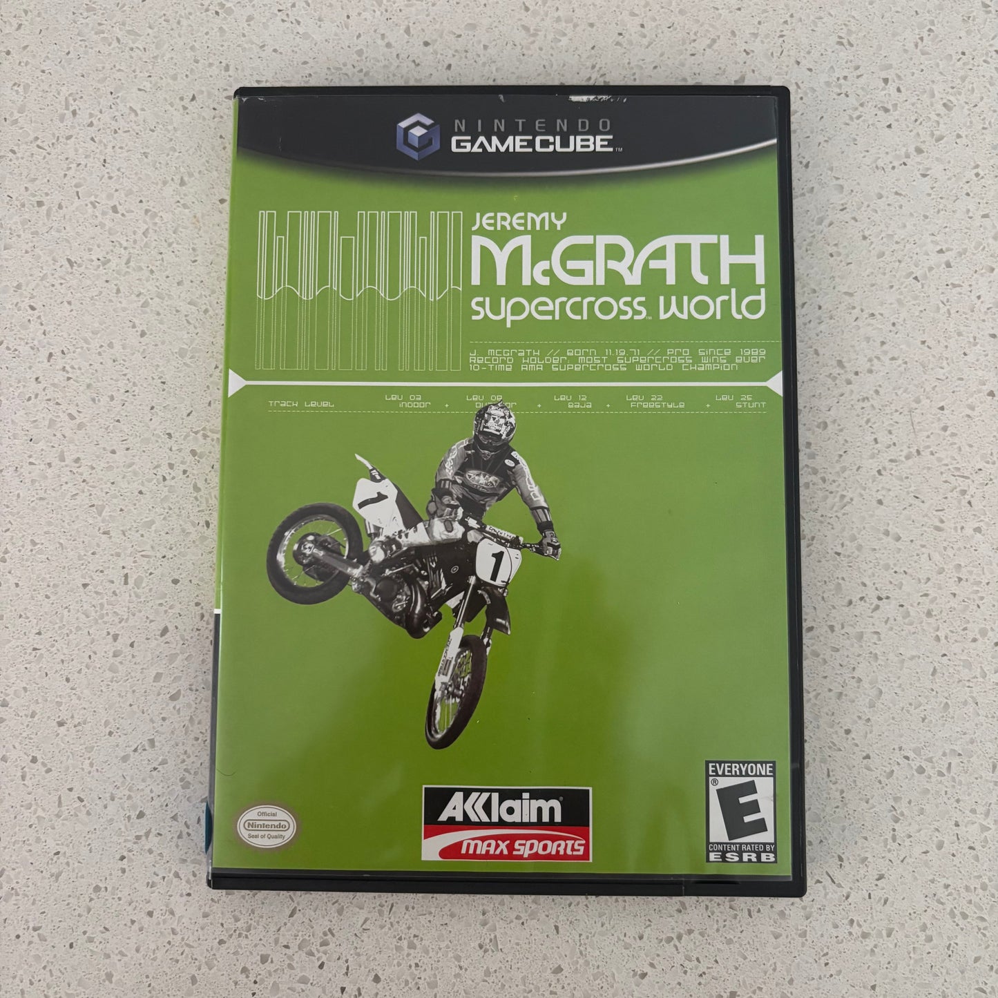 Jeremy McGrath Supercross World, Nintendo GameCube NTSC
