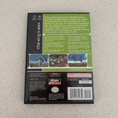 Jeremy McGrath Supercross World, Nintendo GameCube NTSC