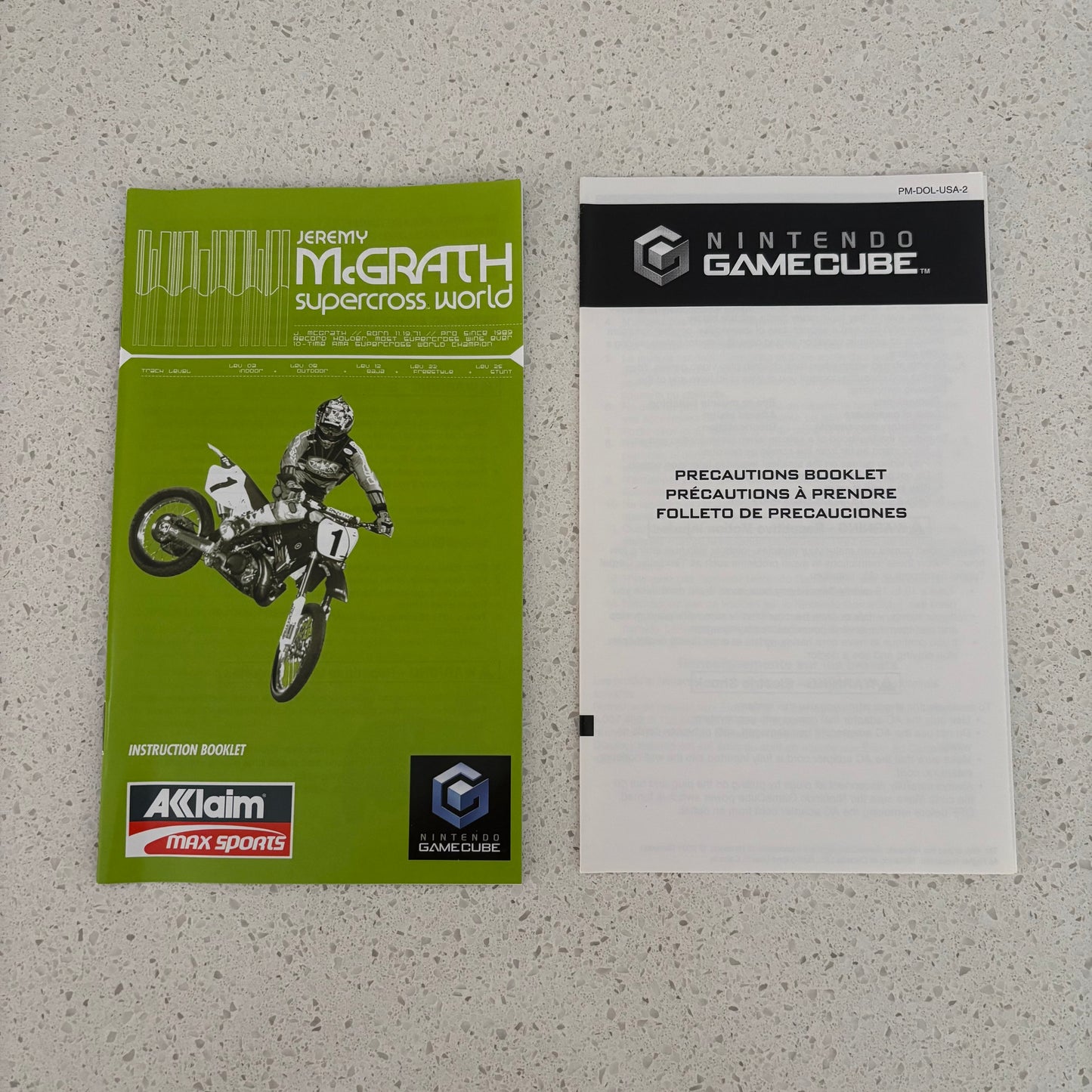 Jeremy McGrath Supercross World, Nintendo GameCube NTSC