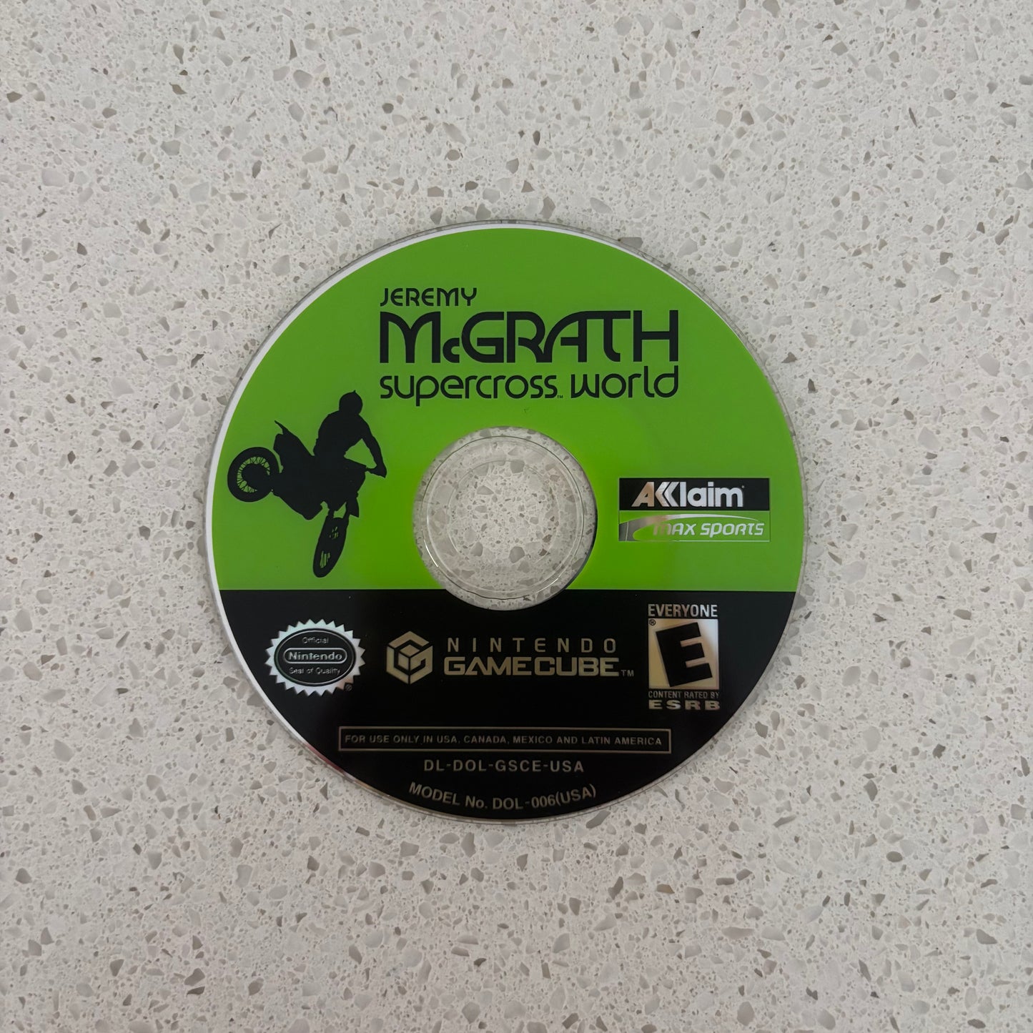 Jeremy McGrath Supercross World, Nintendo GameCube NTSC