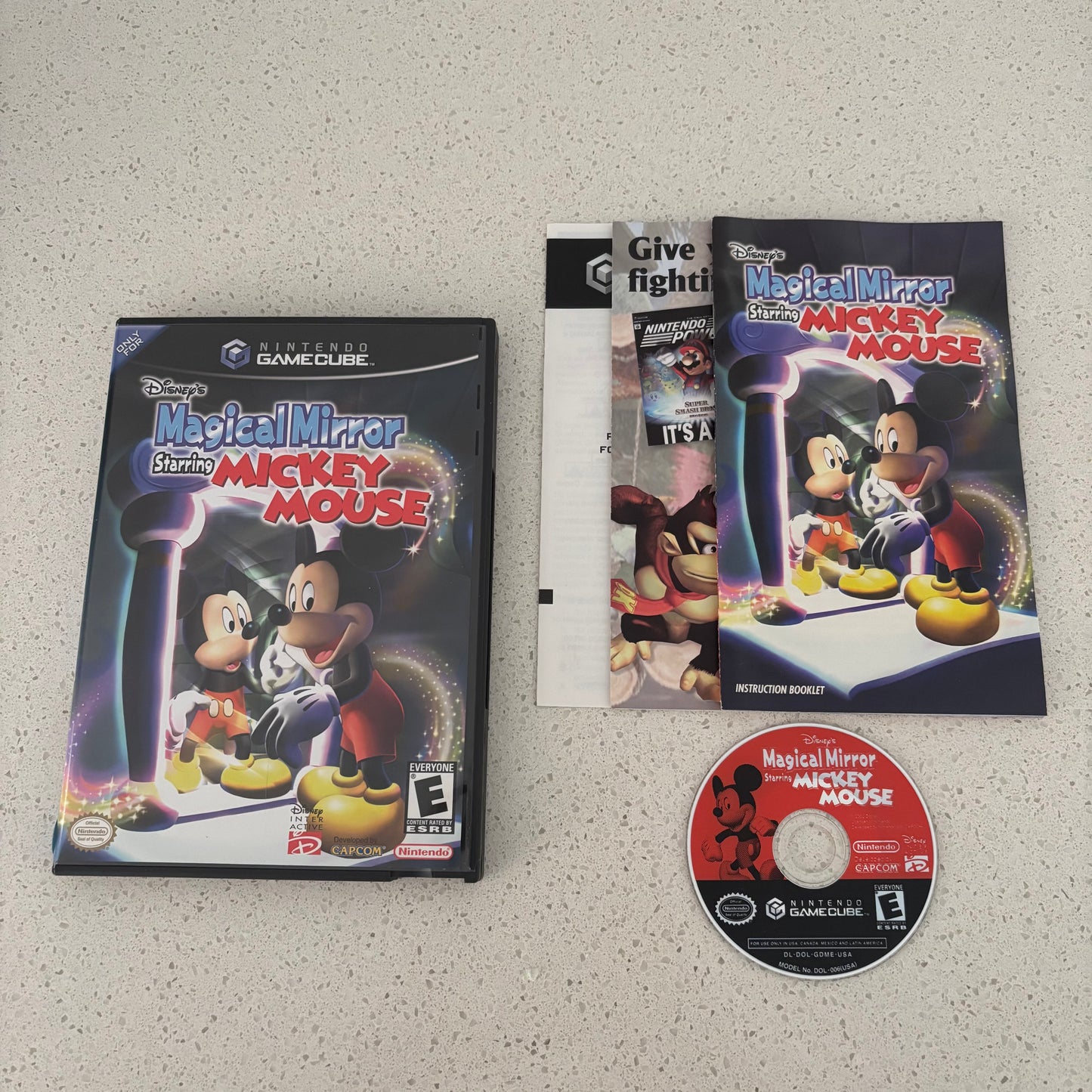 Disney's Magical Mirror Staring Mickey Mouse, Nintendo GameCube NTSC