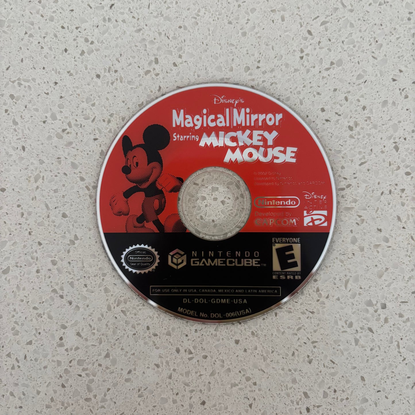 Disney's Magical Mirror Staring Mickey Mouse, Nintendo GameCube NTSC