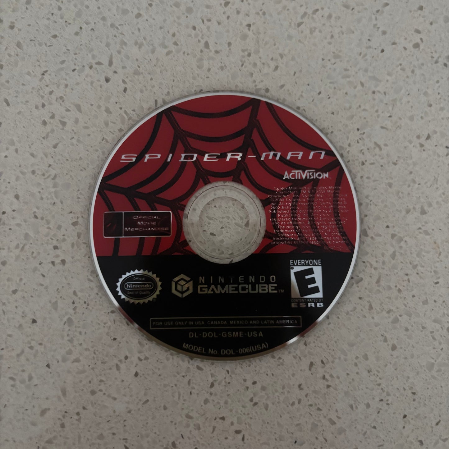 Spider Man, Nintendo GameCube NTSC