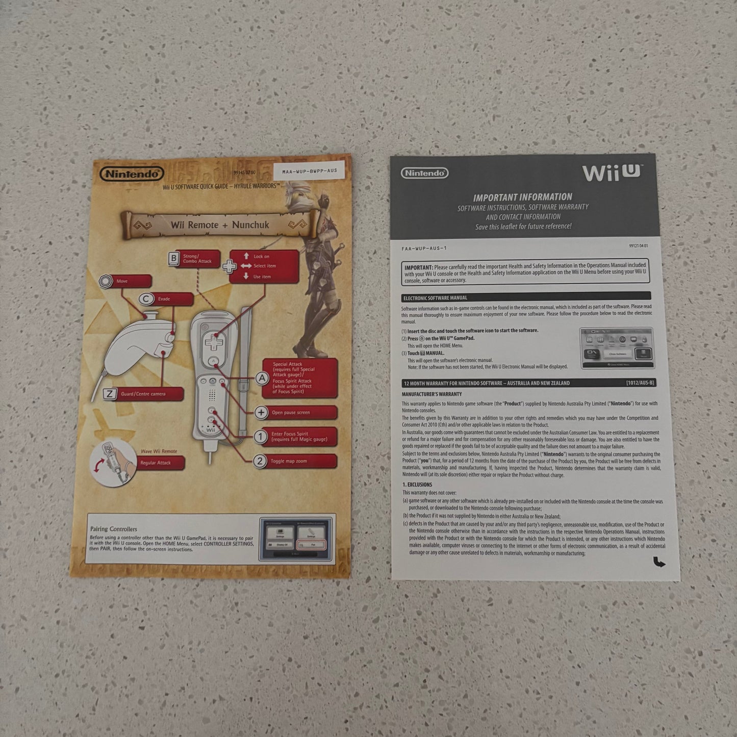 Hyrule Warriors, Nintendo Wii U PAL