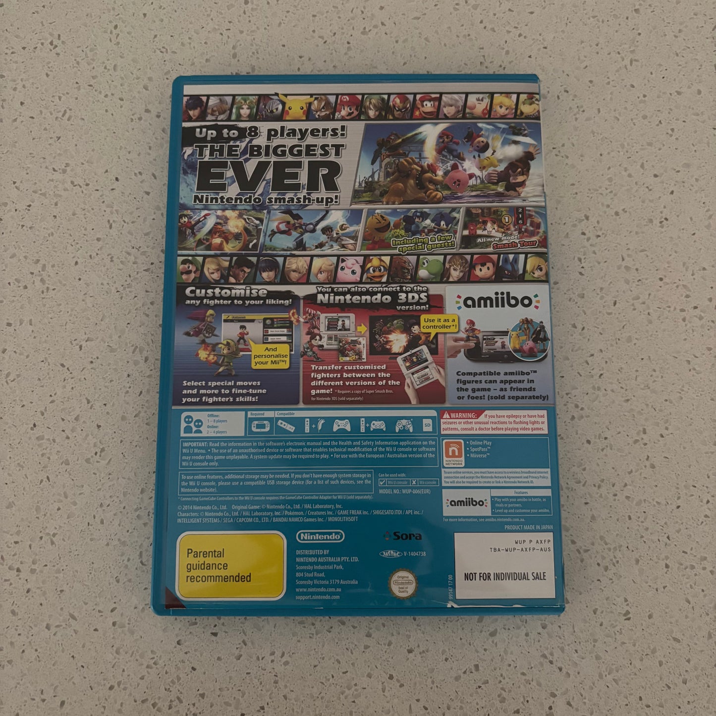 Super Smash Bros. for Wii U, Nintendo Wii U PAL