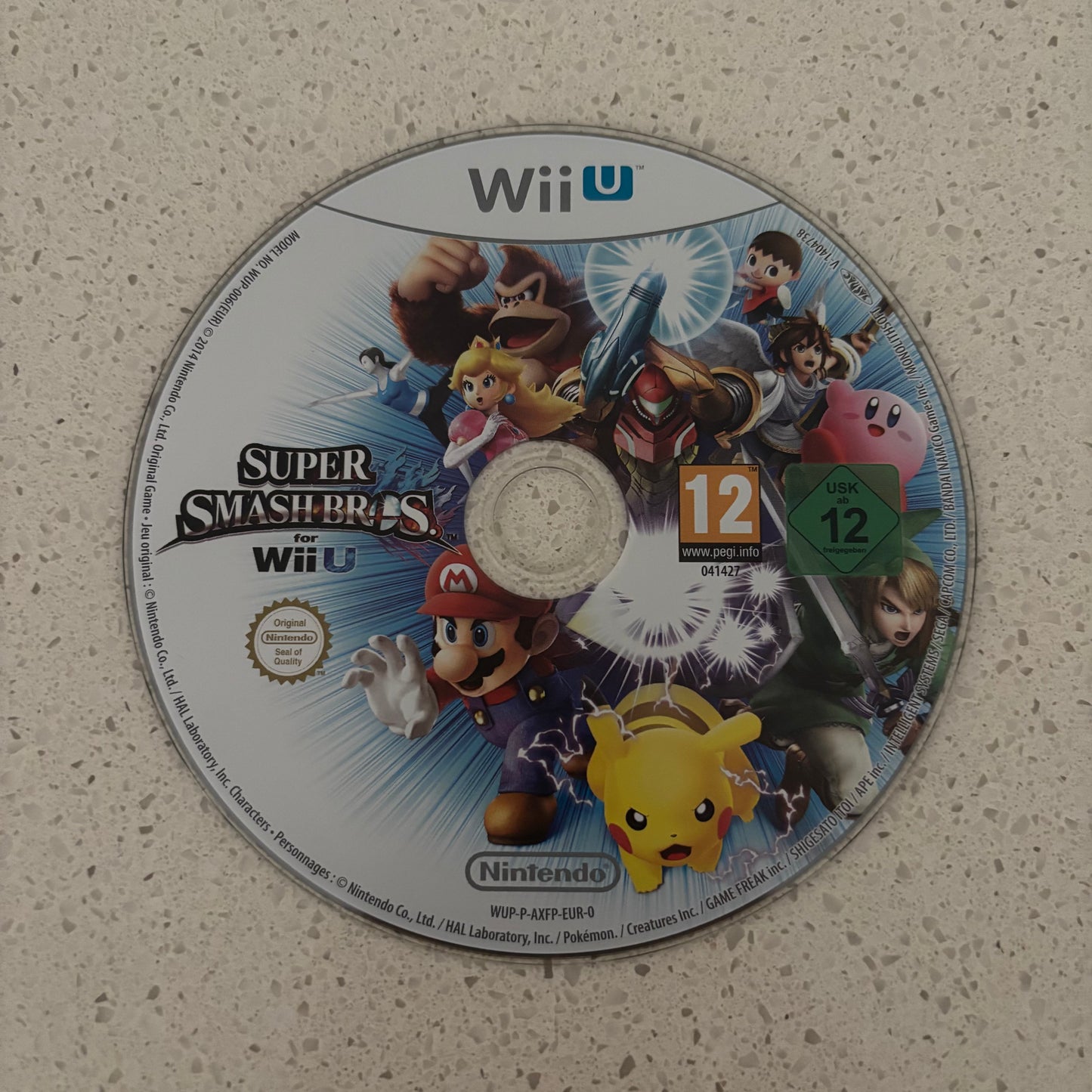 Super Smash Bros. for Wii U, Nintendo Wii U PAL