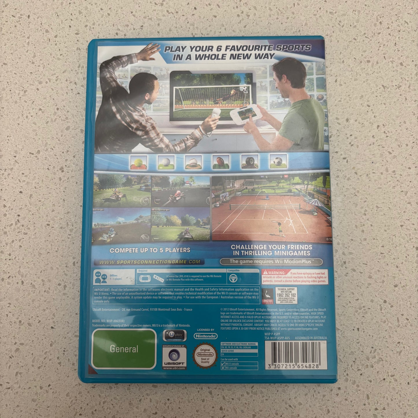 Sports Connection, Nintendo Wii U PAL