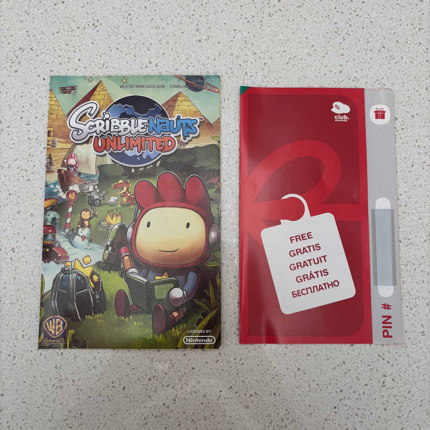 Scribblenauts Unlimited, Nintendo Wii U PAL