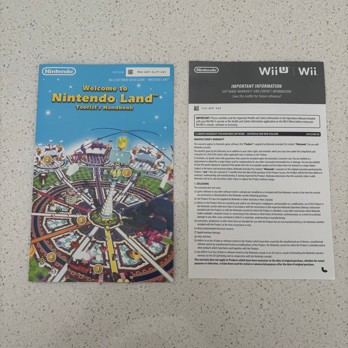 Nintendo Land, Nintendo Wii U PAL