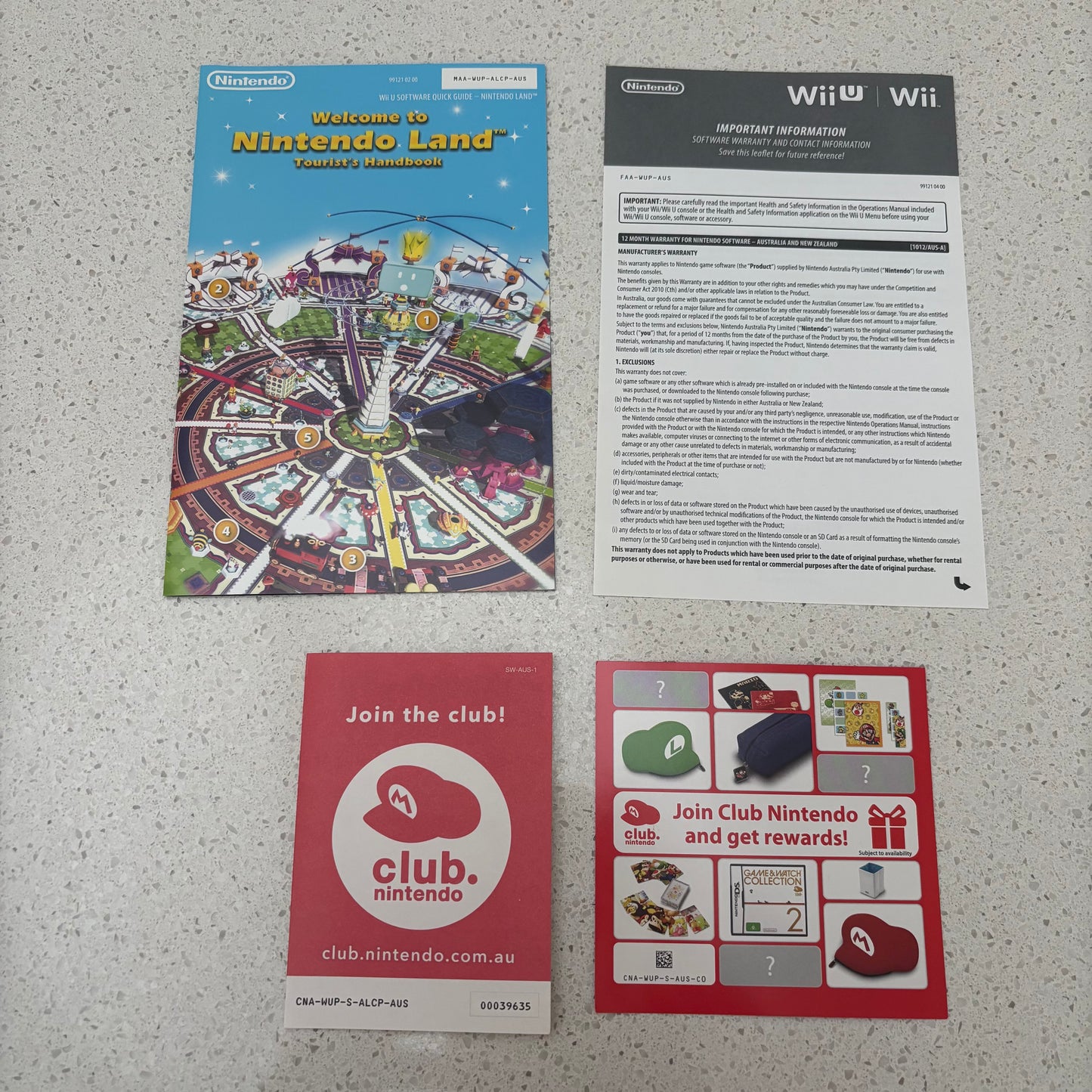 Nintendo Land, Nintendo Wii U PAL