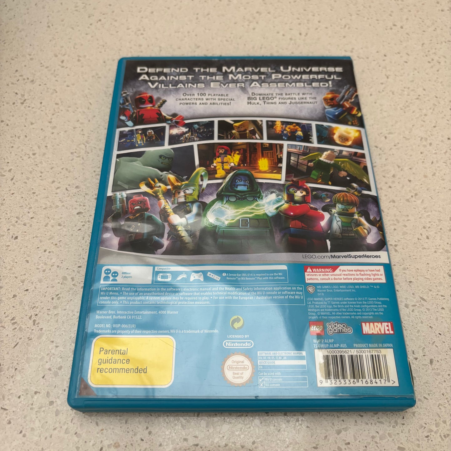 Lego Marvel Super Heroes, Nintendo Wii U PAL