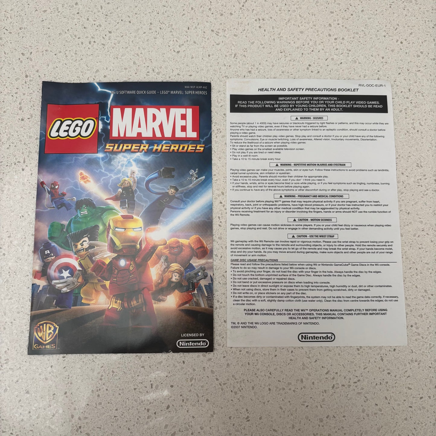 Lego Marvel Super Heroes, Nintendo Wii U PAL