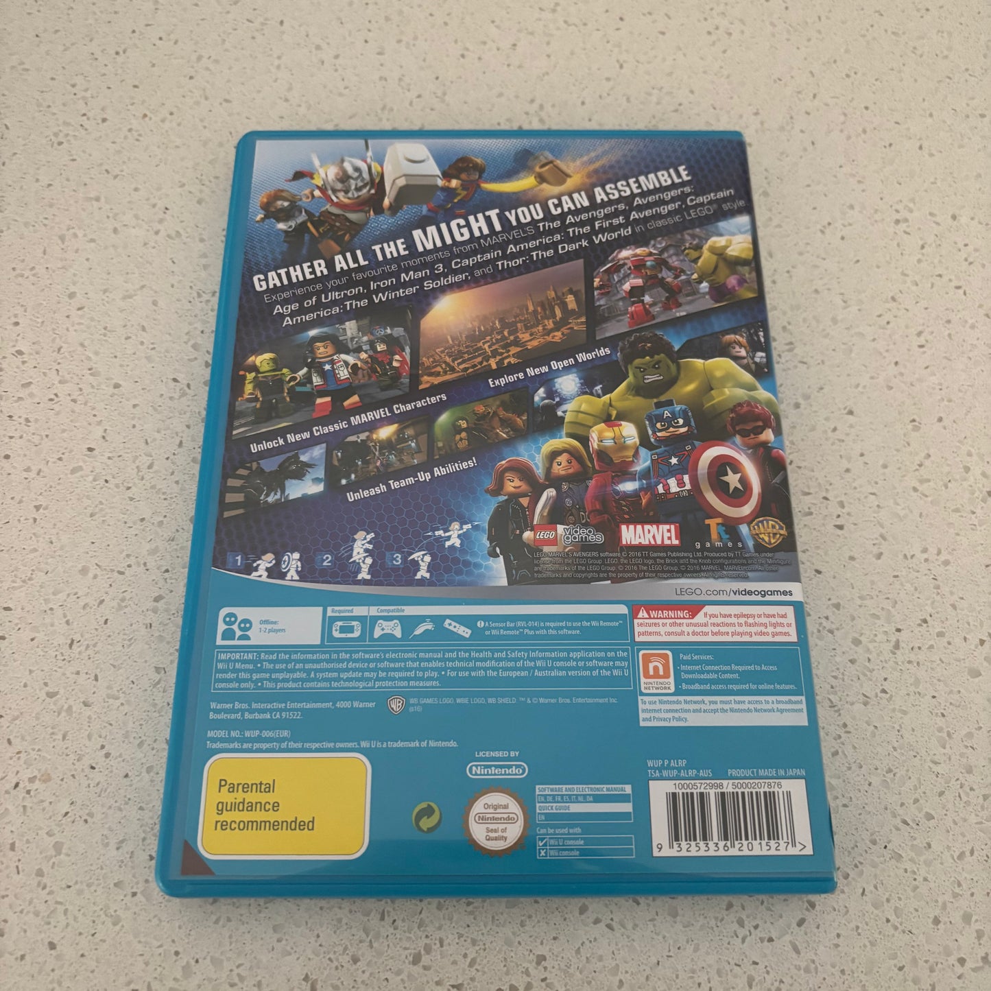 Lego Marvel Avengers, Nintendo Wii U PAL