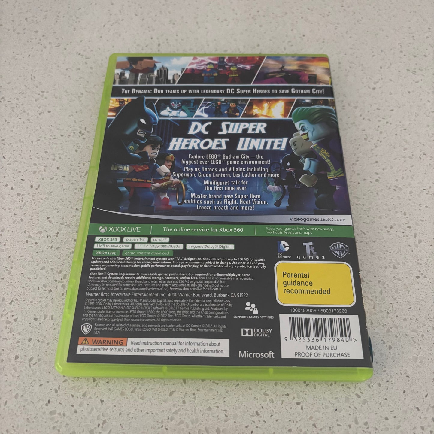 Lego Batman 2 DC Super Heroes, Xbox 360 PAL