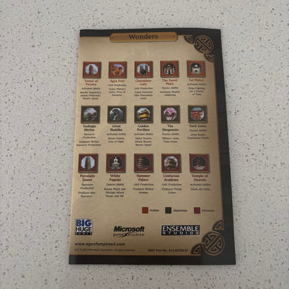 Age of Empires 3 The Asian Dynasties Expansion Pack, Windows Game PAL