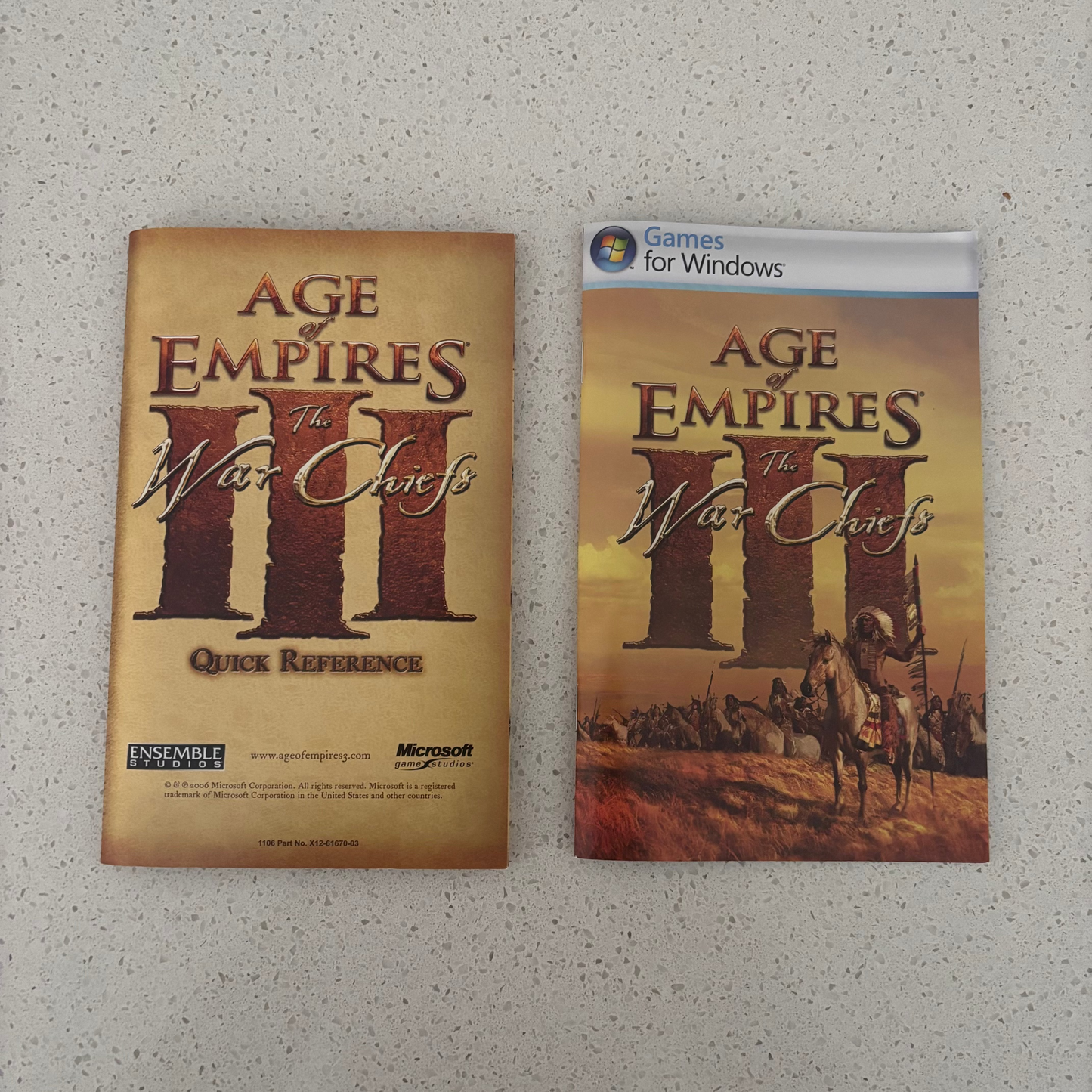 Age of Empires 3 The War Chiefs Expansion Pack, Windows Game PAL