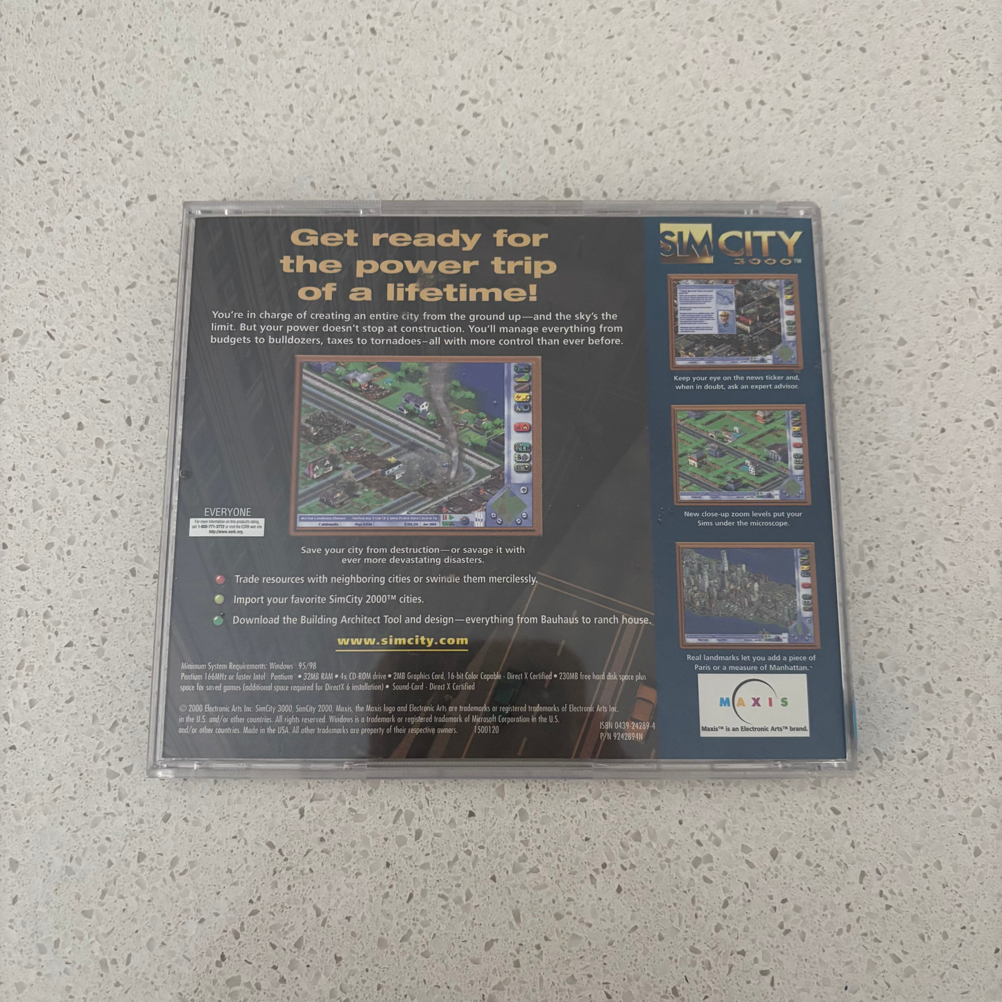 Sim City 2000, Windows Game Region Free