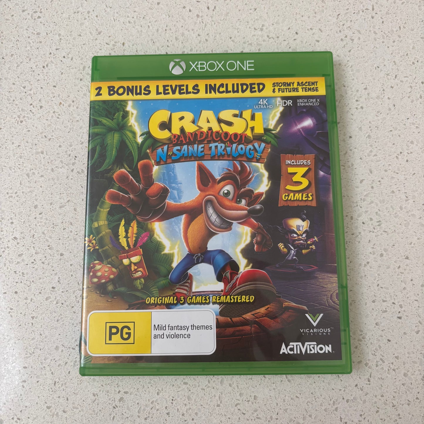 Crash Bandicoot N Sane Trilogy, Xbox One PAL