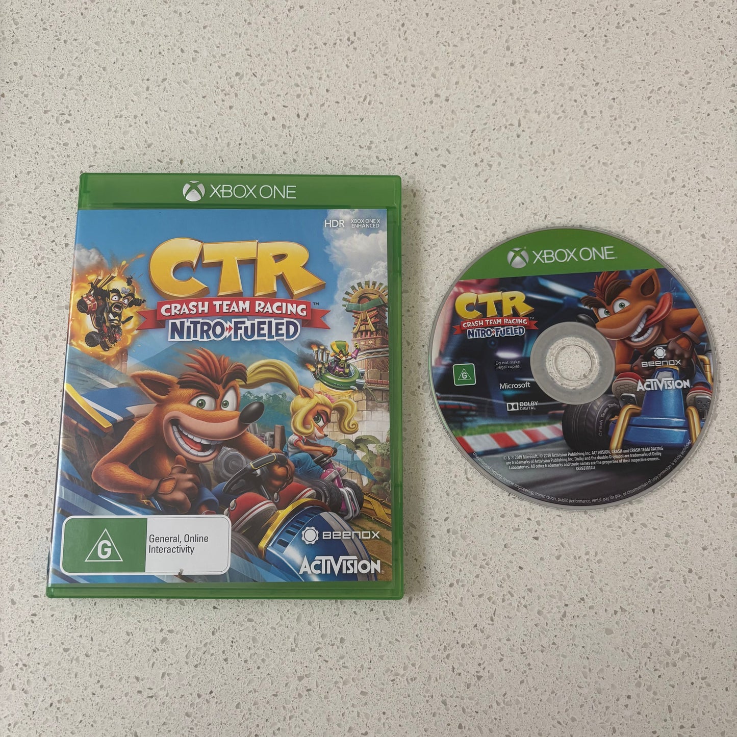 Crash Team Racing Nitro Fueled, Xbox One PAL