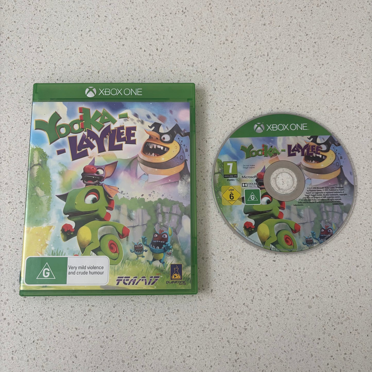 Yooka-Laylee, Xbox One PAL