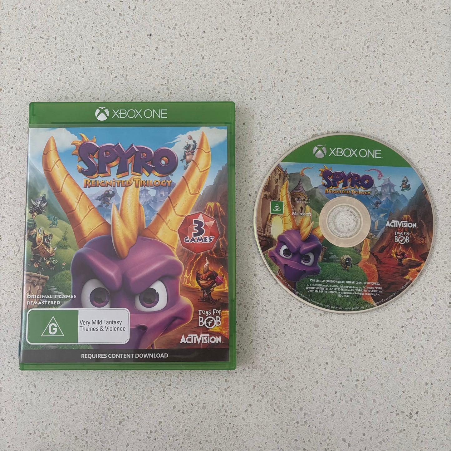 Spyro Reignited Trilogy, Xbox One PAL