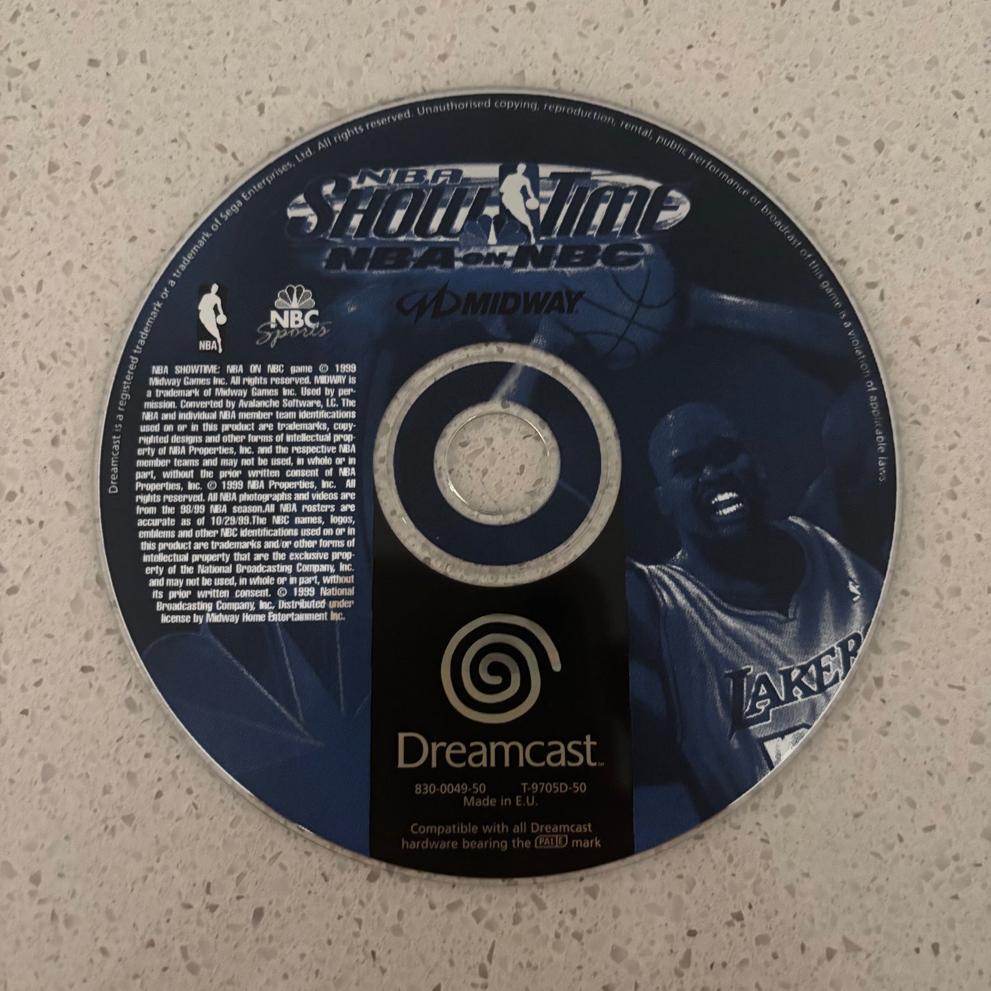 NBA Show Time NBA on NBC, Dreamcast PAL