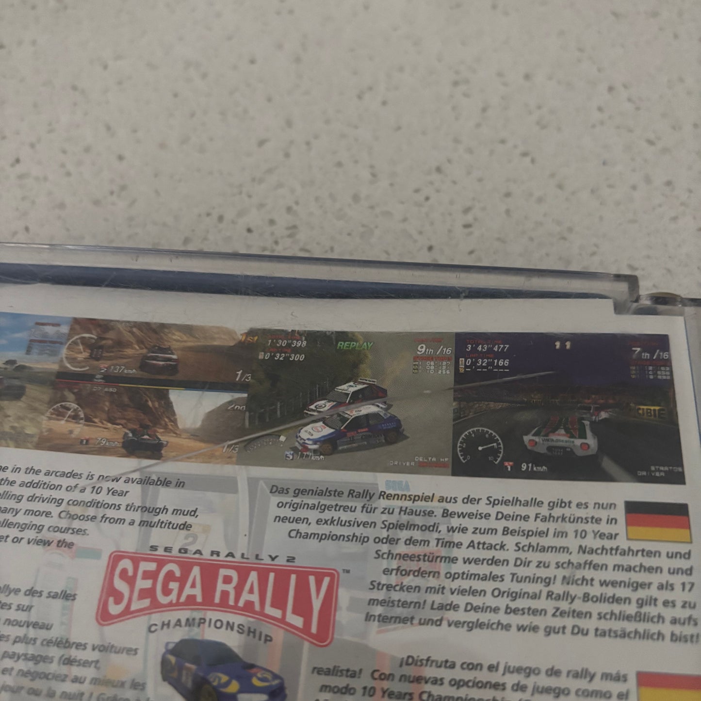 Sega Rally 2, Dreamcast PAL