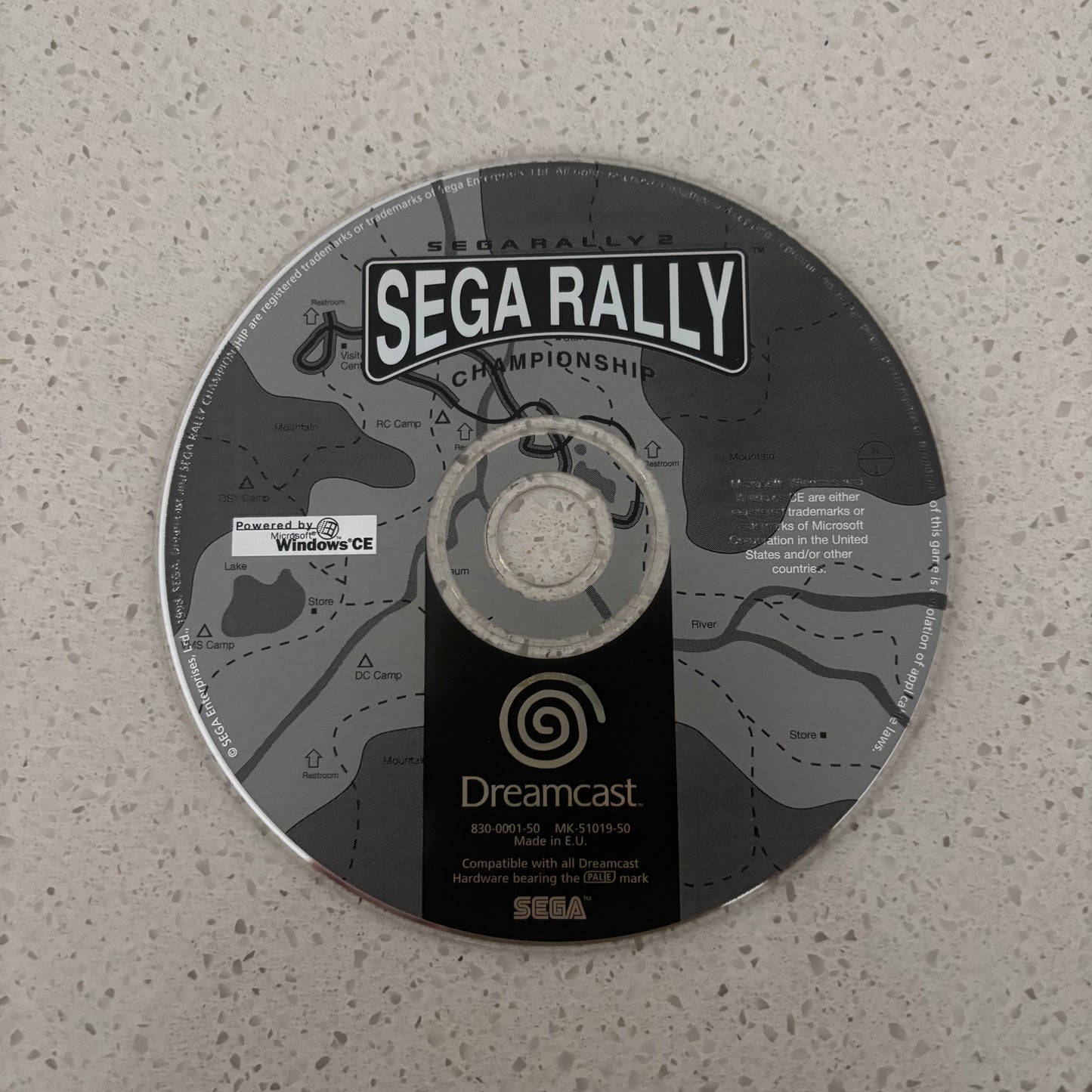 Sega Rally 2, Dreamcast PAL