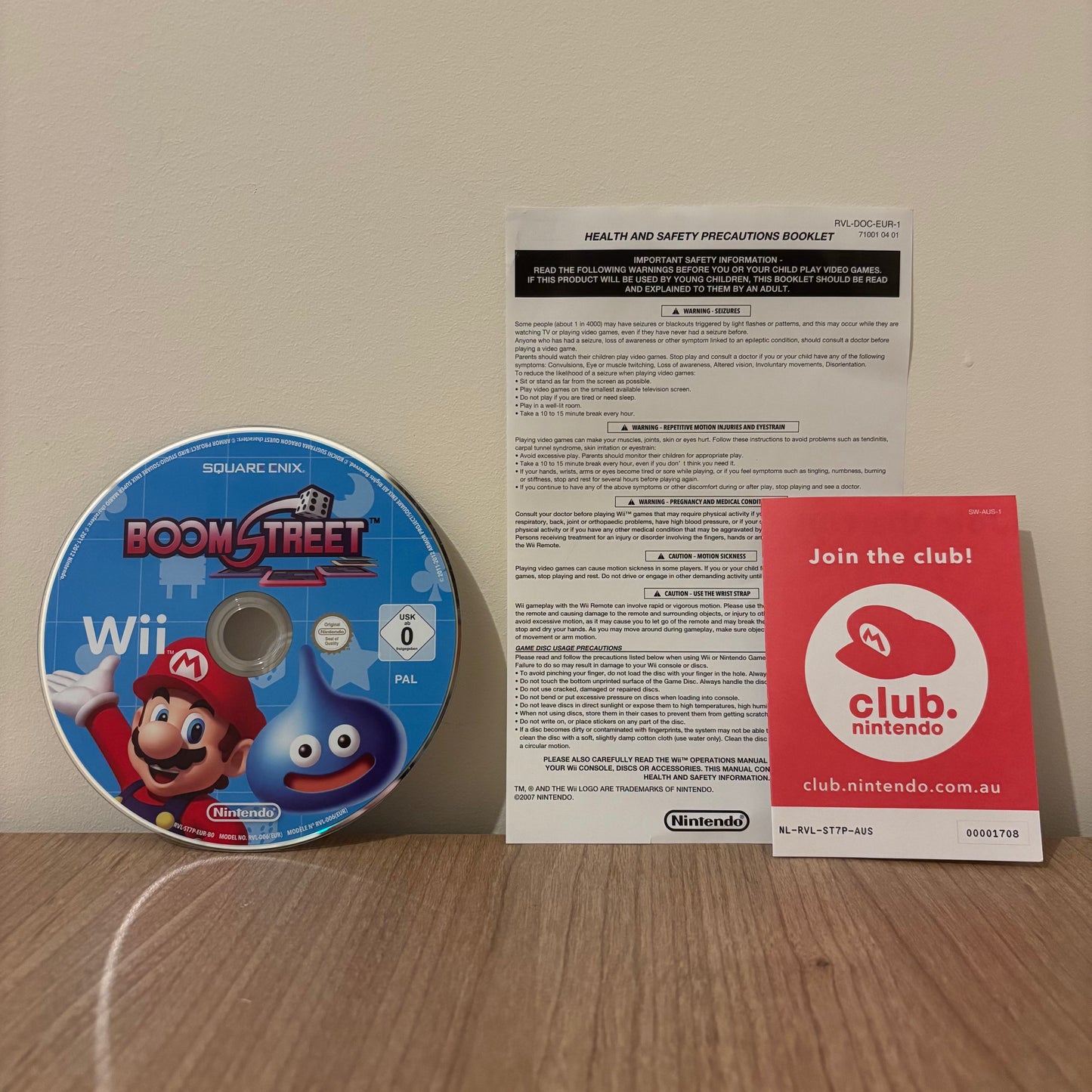 Boom Street, Wii PAL