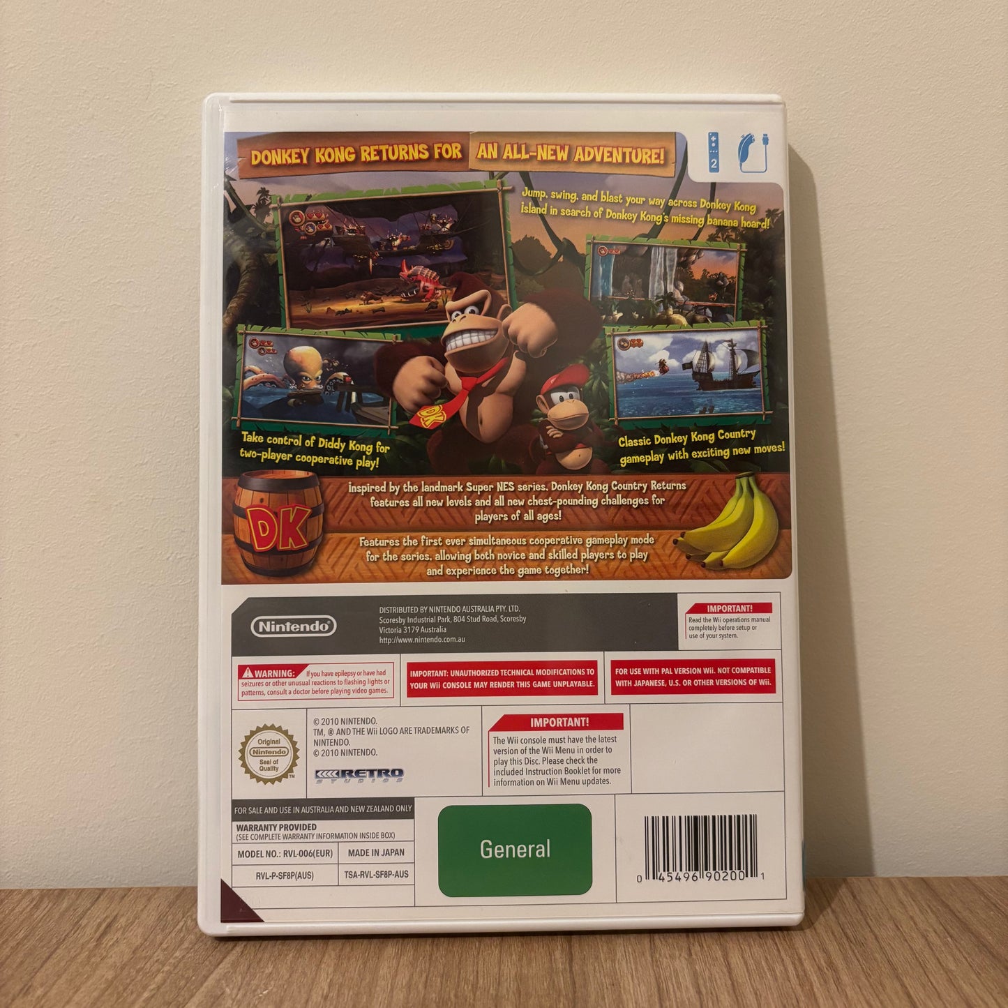 Donkey Kong Country Returns, Wii PAL