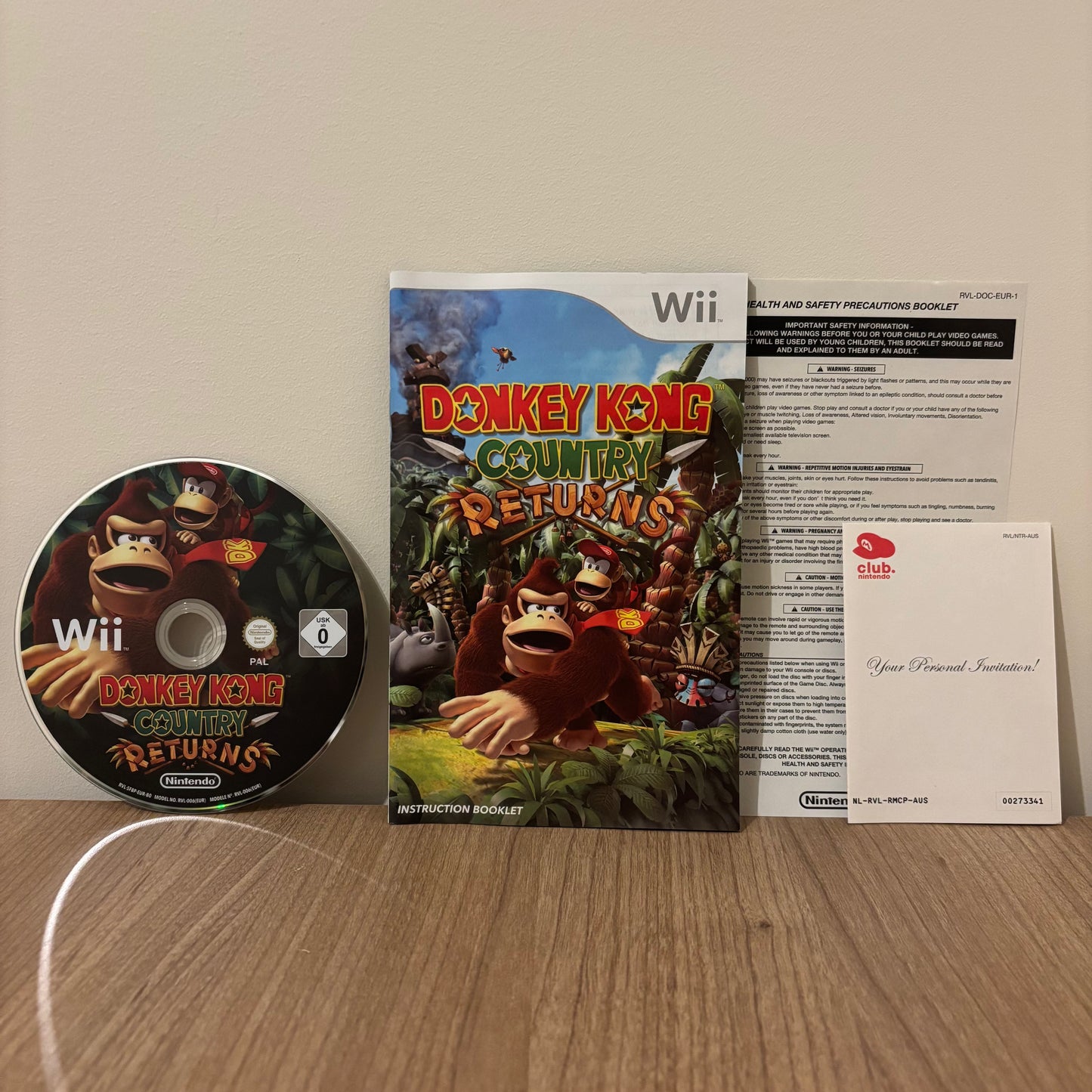 Donkey Kong Country Returns, Wii PAL