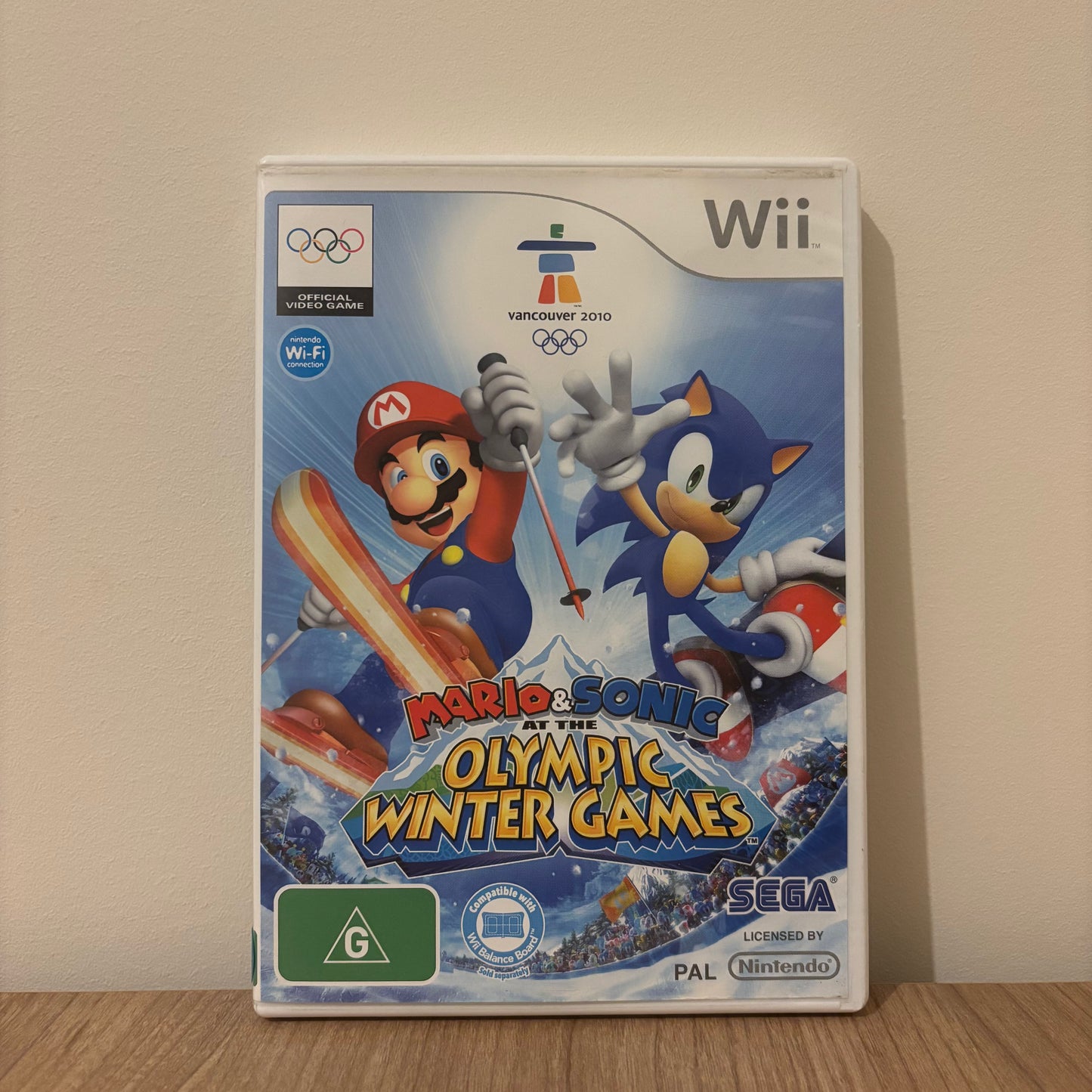 Mario & Sonic at the Olympic Winter Games, Wii PAL