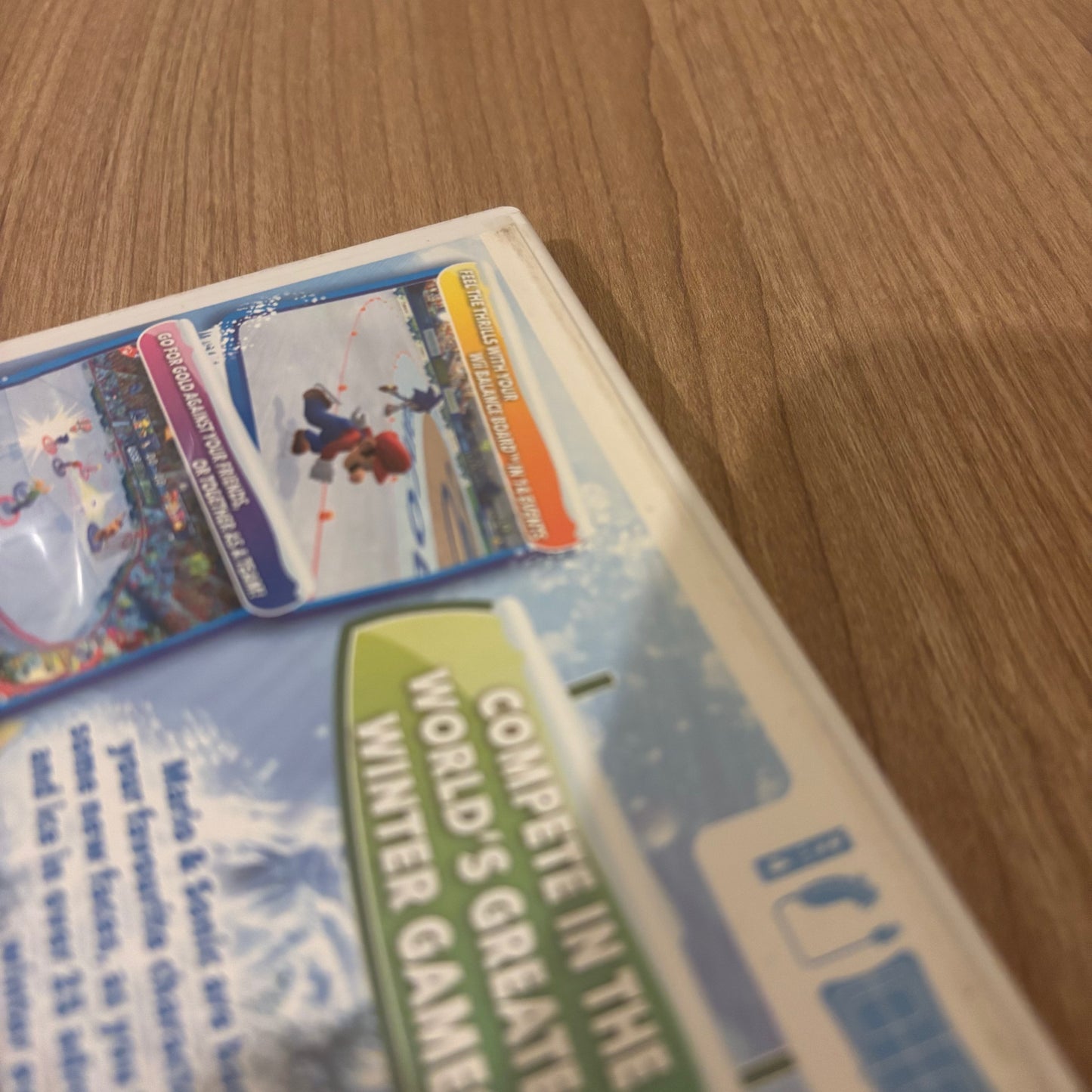 Mario & Sonic at the Olympic Winter Games, Wii PAL