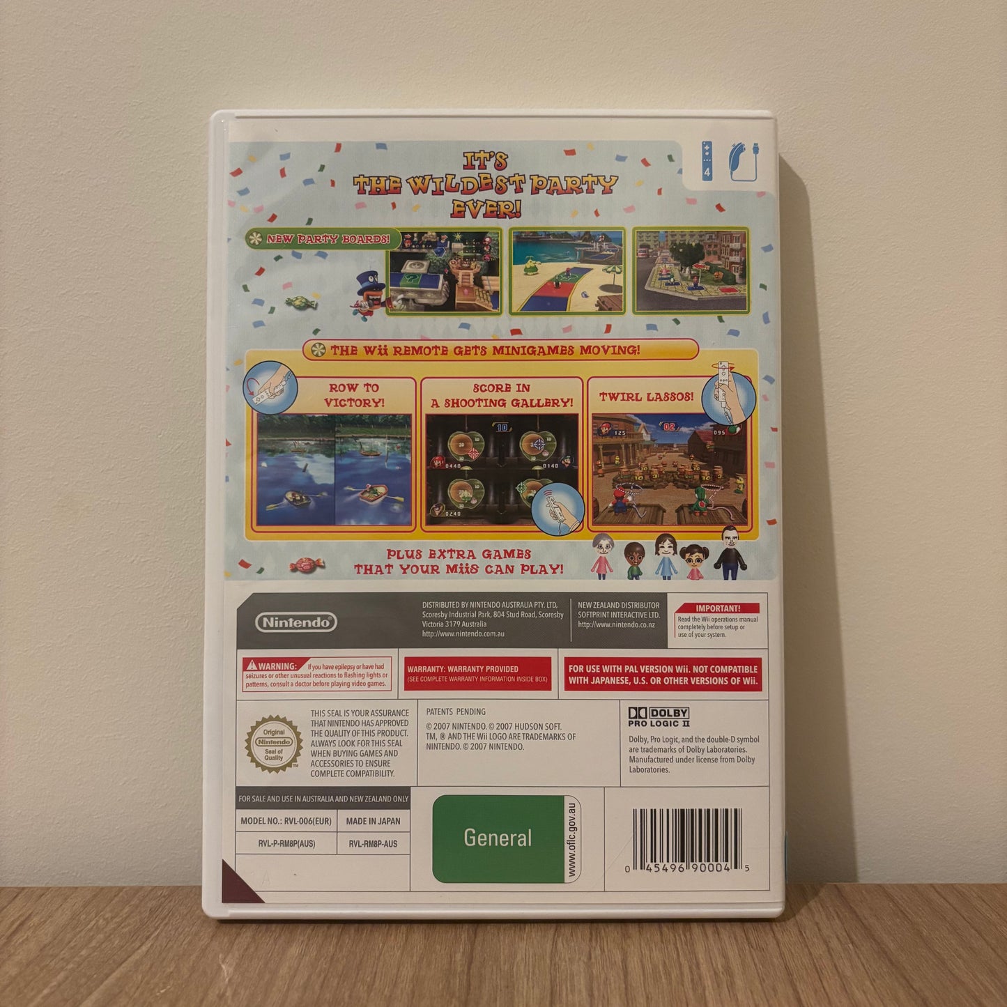 Mario Party 8, Wii PAL